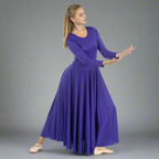 Danzcue Praise Full Length Long Sleeve Dance Dress