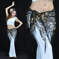 Belly Dance Hip Scarf With Fringe