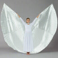 Solid Silver Worship Angel Wing