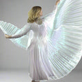 Iridescent White Worship Angel Wing