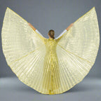 Transparent Gold Worship Angel Wing