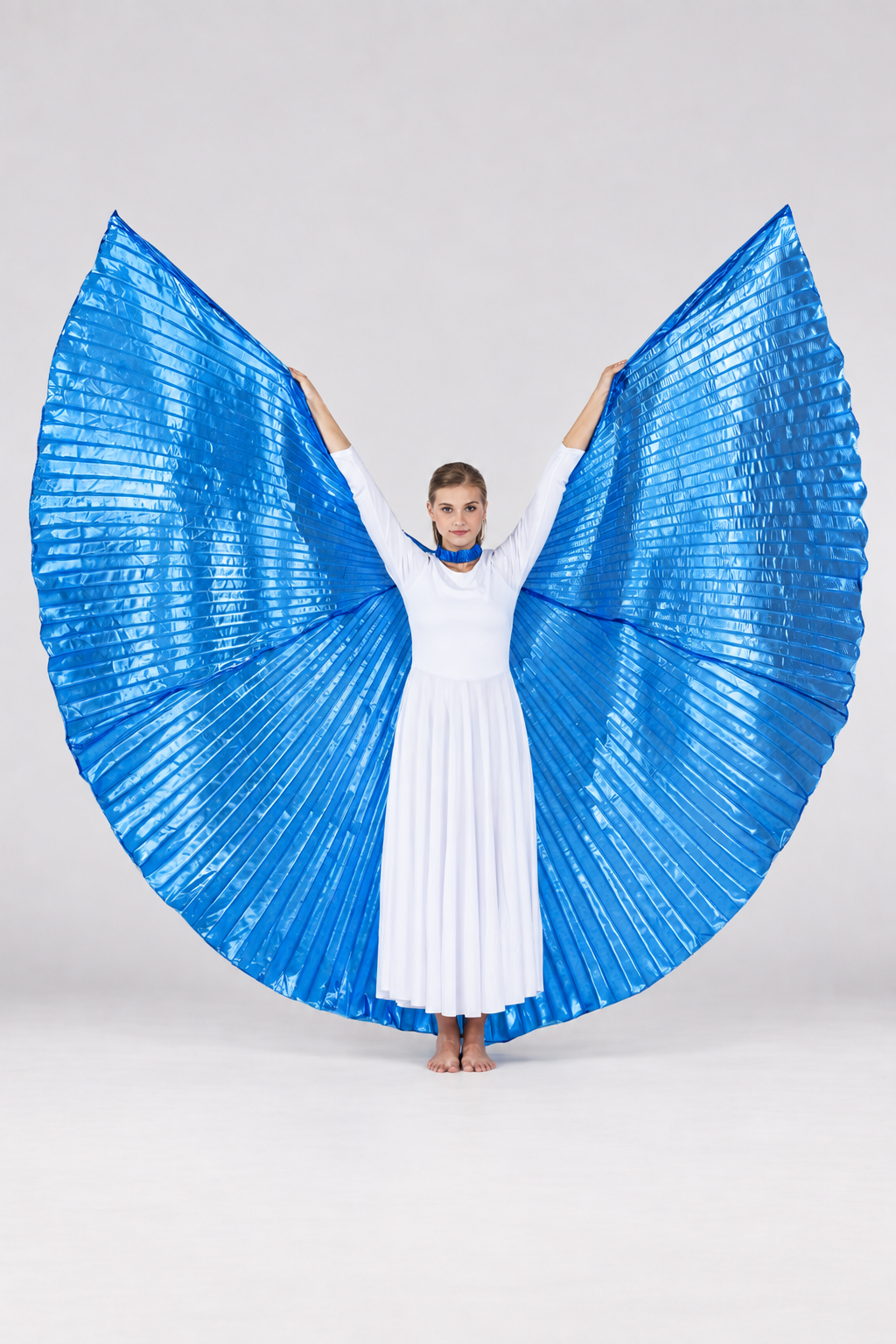 Solid Royal Blue Worship Angel Wing