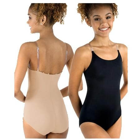 Body Wrappers Adult Under Wraps Microfiber Leotard - Black