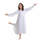Body Wrappers Praise Dance Circle skirt - White