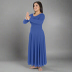 Body Wrappers Long Sleeve Praise Dance Dress - White