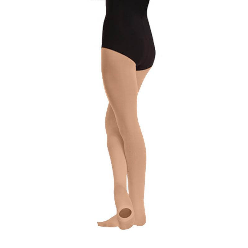 Body Wrappers Value totalSTRETCH Girls Convertible tights  - Jazzy Tan