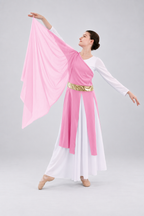 Flowing Elegant Asymmetrical Dance Tunic