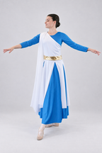 Flowing Elegant Asymmetrical Dance Tunic