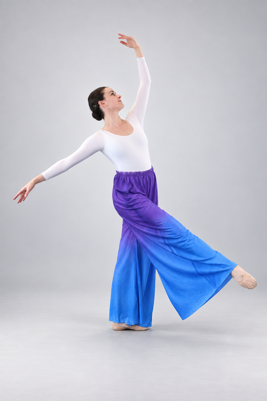 Watercolor Wide Leg Dance Pants