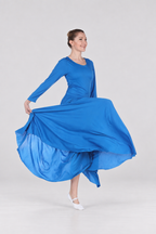 Women's Long-Sleeve Praise Dance Dress