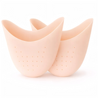 Danzcue Women's Satin Hard Shank Ballet Pointe Shoes with Pre-Sewn Ribbons