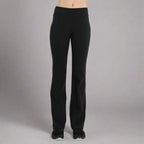 Danzcue Suede Supplex Balance Pants - Black/Black