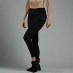 Danzcue Women's High Waisted Soft Yoga Pants with Pockets, Workout Running Leggings for Women - Black