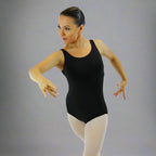 Danzcue Adult Nylon Tank Ballet Cut Leotard