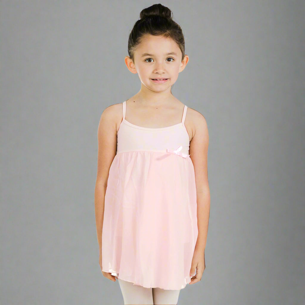 Danzcue Girl's Camisole Dress leotard