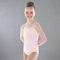 Danzcue Child Cross Back Camisole Leotard - Pink