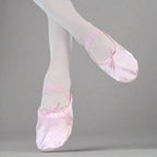 Danzcue Child Split Sole Satin Ballet Slipper - Pink