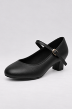 Mary Jane Block Heel Character Dance Shoes