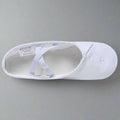 Danzcue Ballet Slipper Women's Canvas Split Sole Ballet Shoes - White