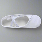 Danzcue Ballet Slipper Women's Canvas Split Sole Ballet Shoes - White