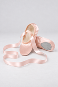 Girls Satin Ribbon Ballet Shoes