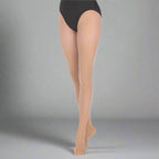 Danzcue Women's Ultrasoft Stretch Convertible Tights - Light Suntan