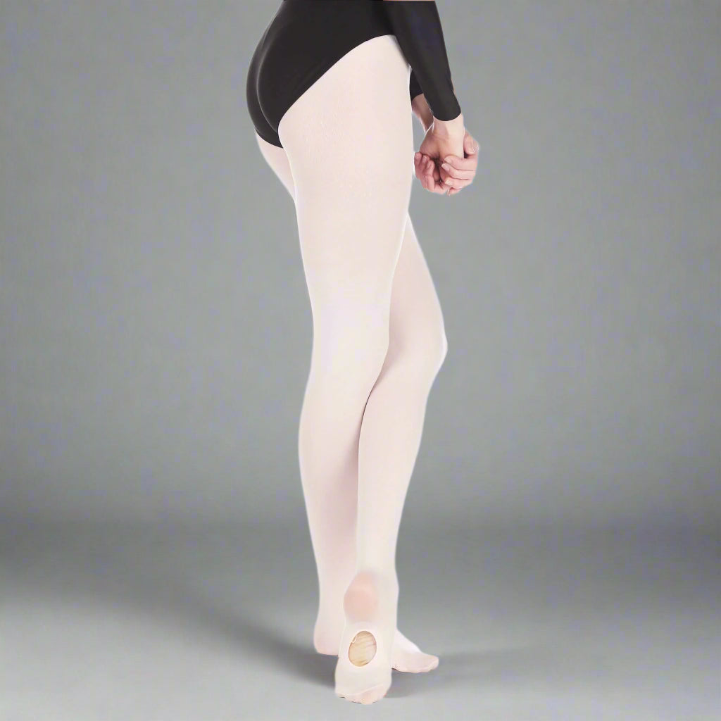Danzcue Women's Ultrasoft Stretch Convertible Tights