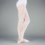 Danzcue Girls' Ultrasoft Stretch Convertible Tights