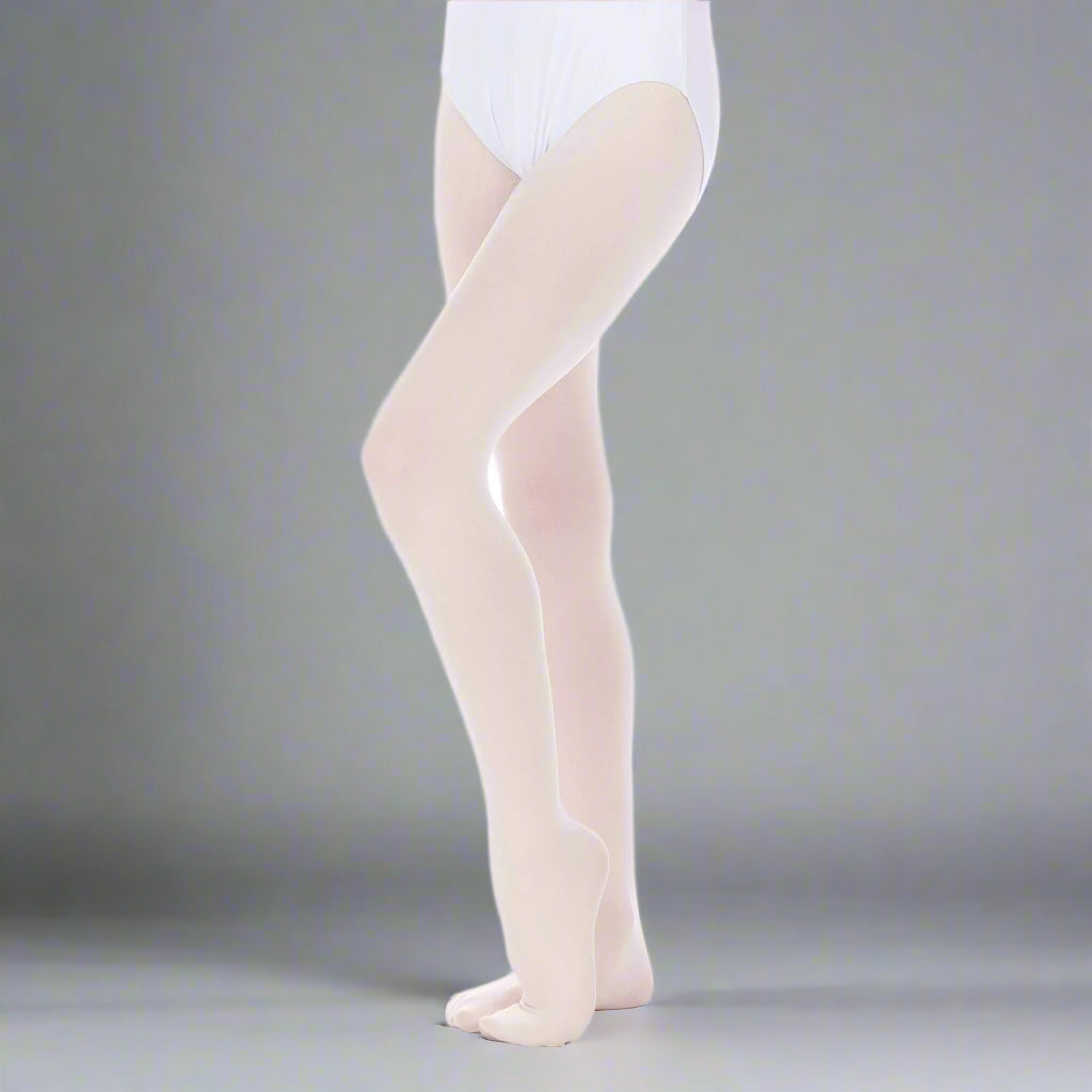 Danzcue Girls' Ultrasoft Footed Tights