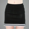 Danzcue Child A-Line Cheerleading Skirt - Black/White