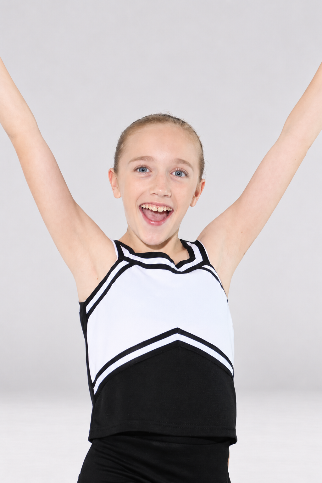 Child Sweetheart Cheerleaders Uniform Shell Top