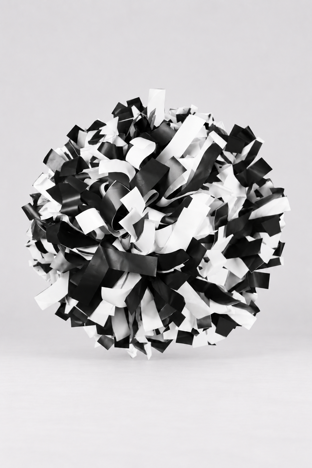 Two-Tone Plastic Cheerleading Pom Pom