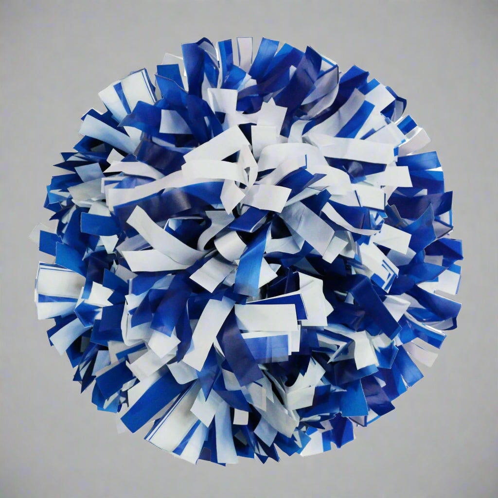 Two-Tone Plastic Cheerleading Pom Pom