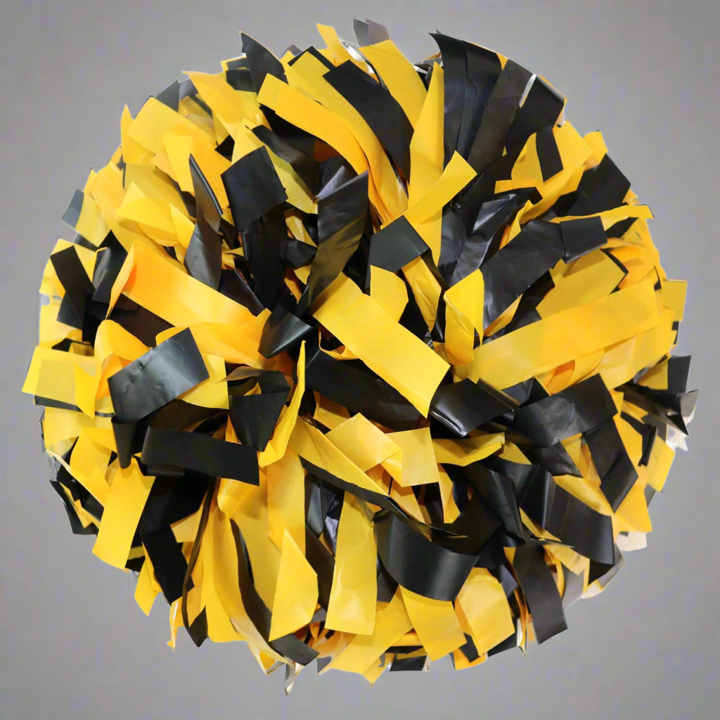 Two-Tone Plastic Cheerleading Pom Pom