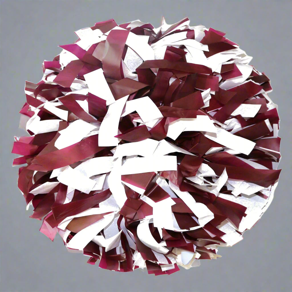Two-Tone Plastic Cheerleading Pom Pom