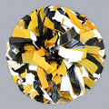 Tri-Color Plastic Cheer Hand Pom Pom