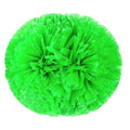 Danzcue 2PCS 14 Inch Plastic Cheerleading Pom Poms with Baton Handle - Green