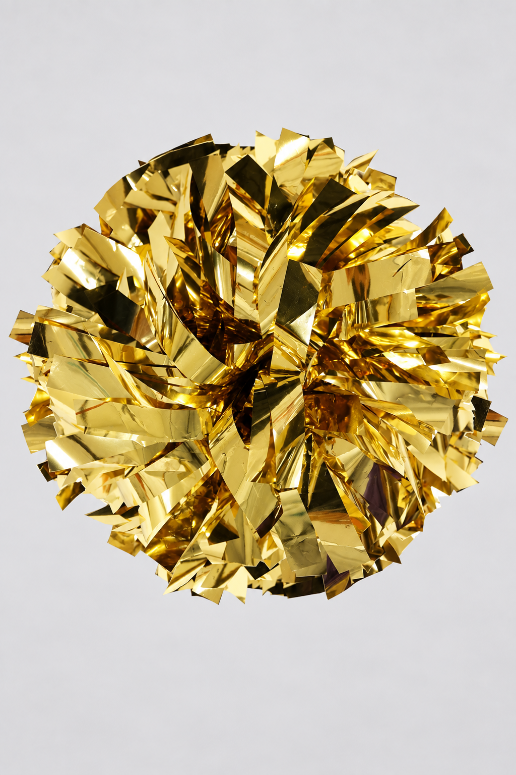 Shiny Metallic Flake Cheer Pom Pom