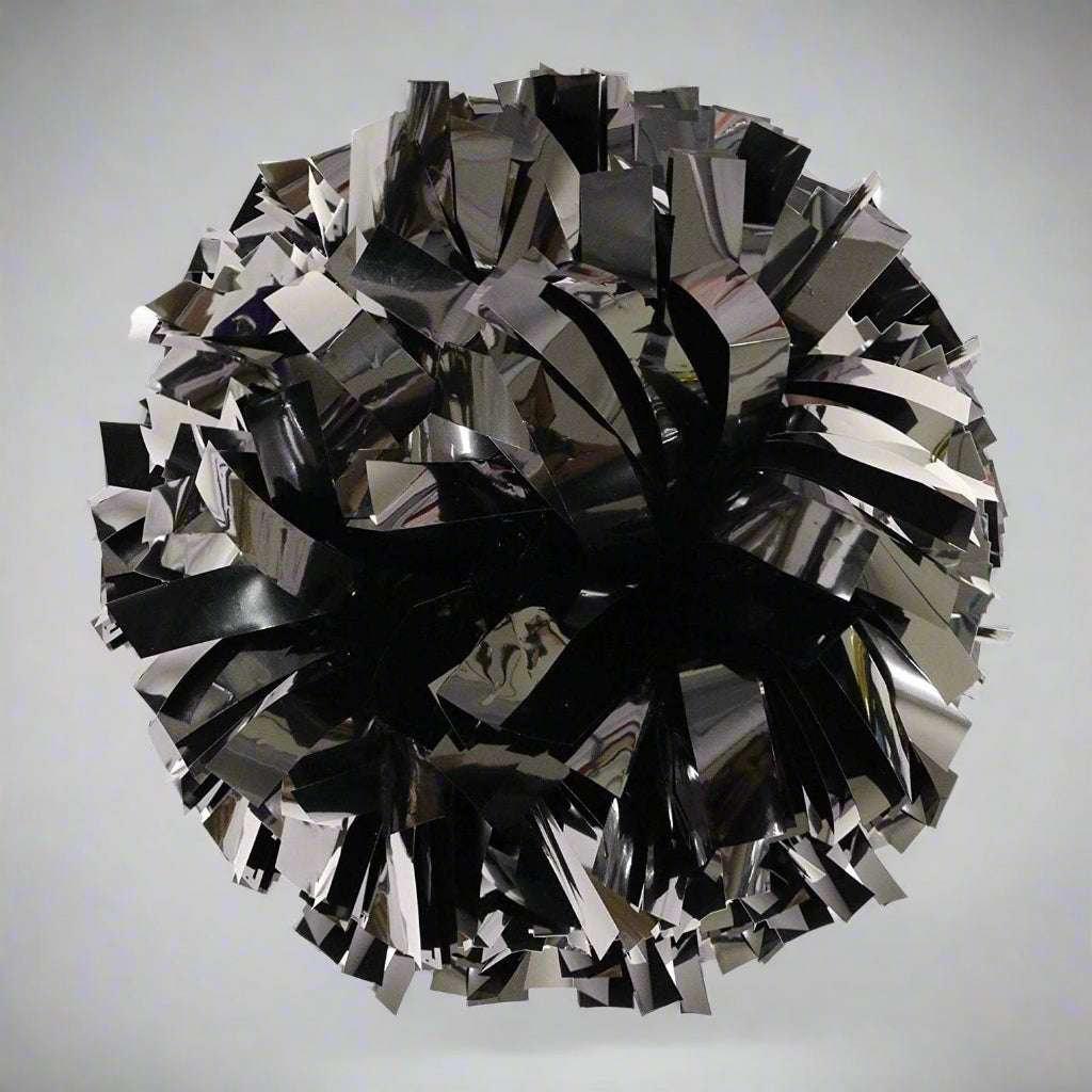 Shiny Metallic Flake Cheer Pom Pom