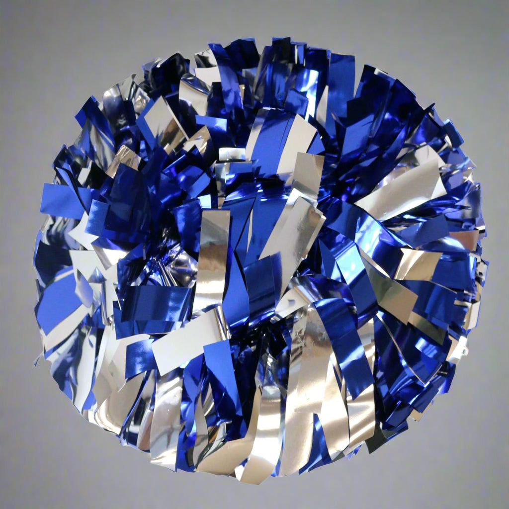 Shiny Dual Foil Cheer Performance Pom Pom