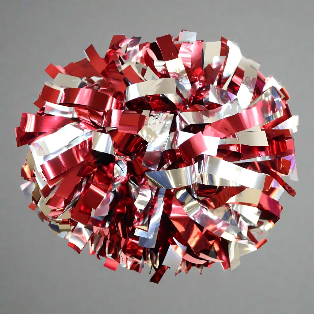 Shiny Dual Foil Cheer Performance Pom Pom