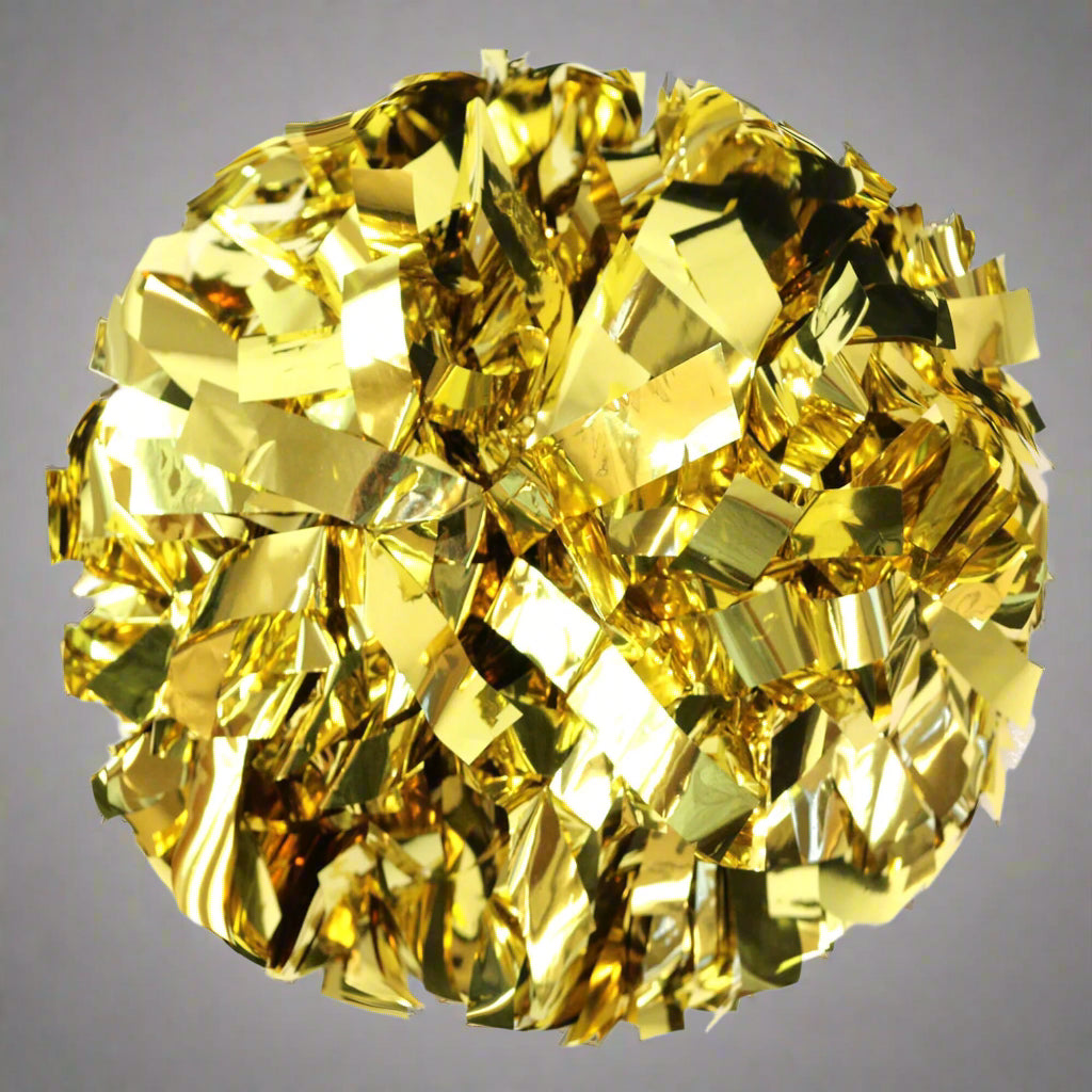 Shiny Dual Foil Cheer Performance Pom Pom