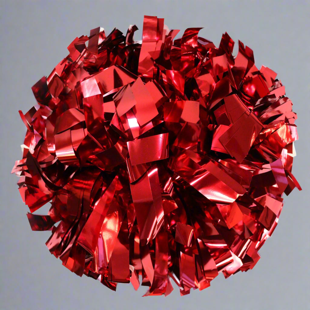 Shiny Dual Foil Cheer Performance Pom Pom