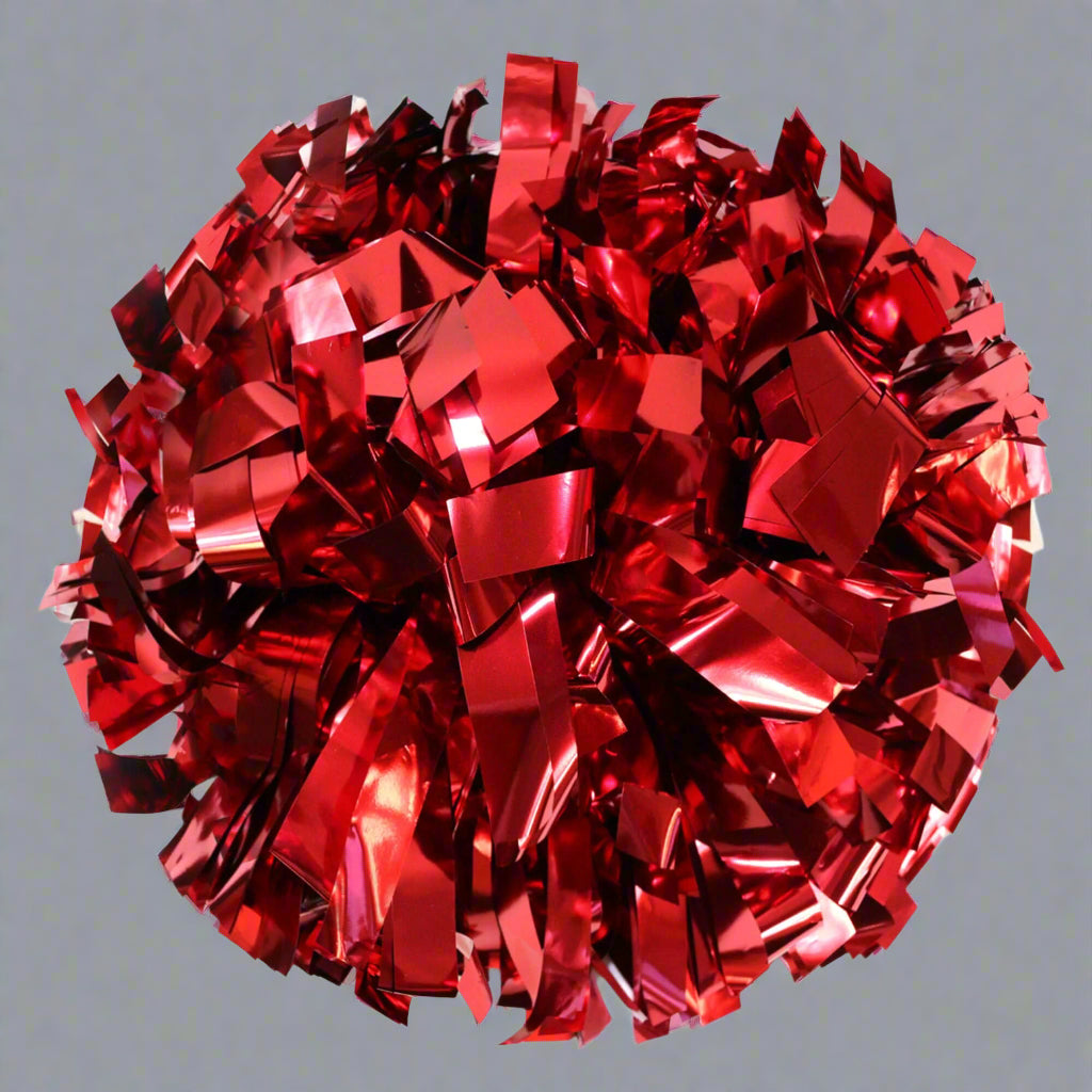 Shiny Dual Foil Cheer Performance Pom Pom