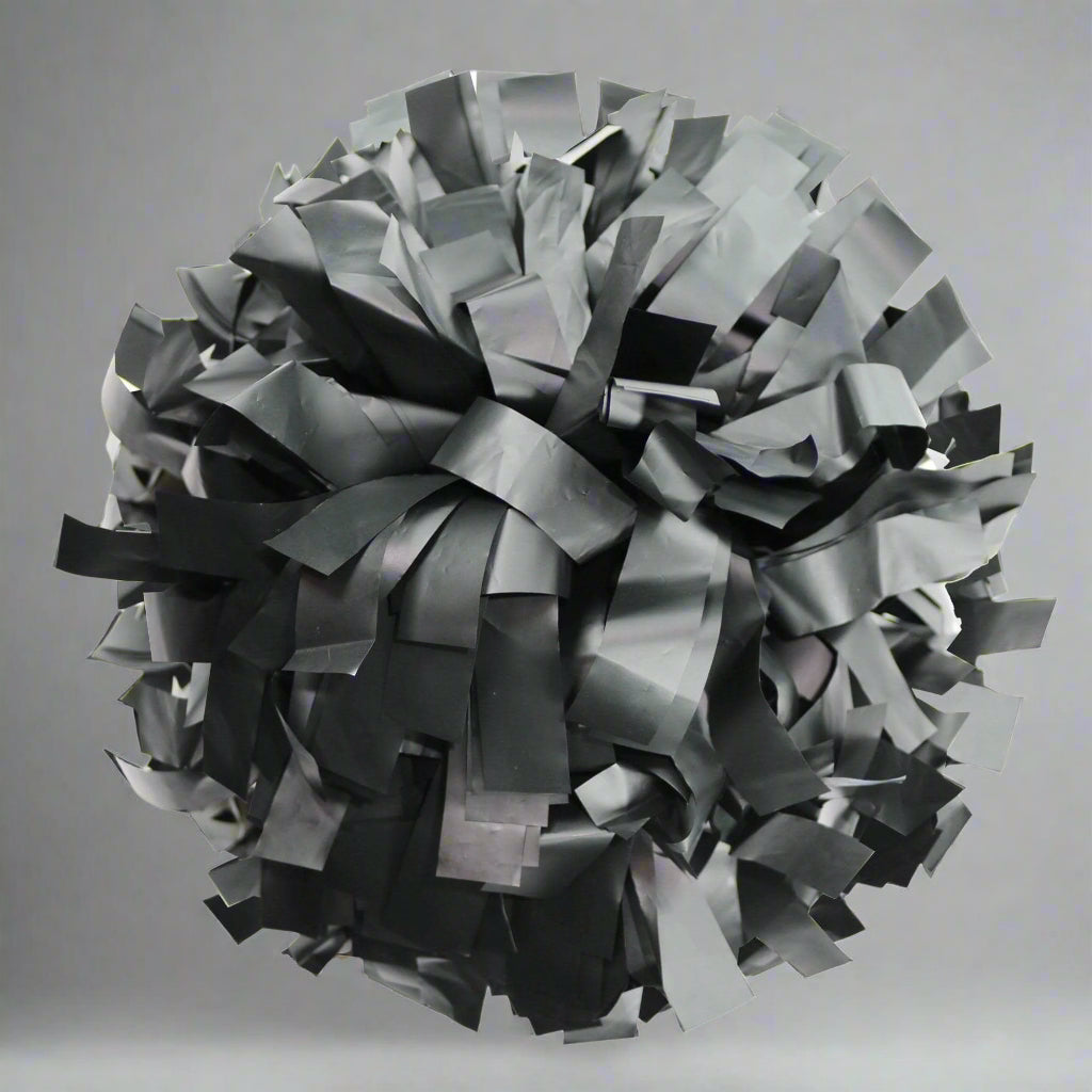 Danzcue Black Plastic Poms