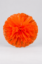 6-Inch Plastic Cheerleading Pom-Poms with Handles (Pair)