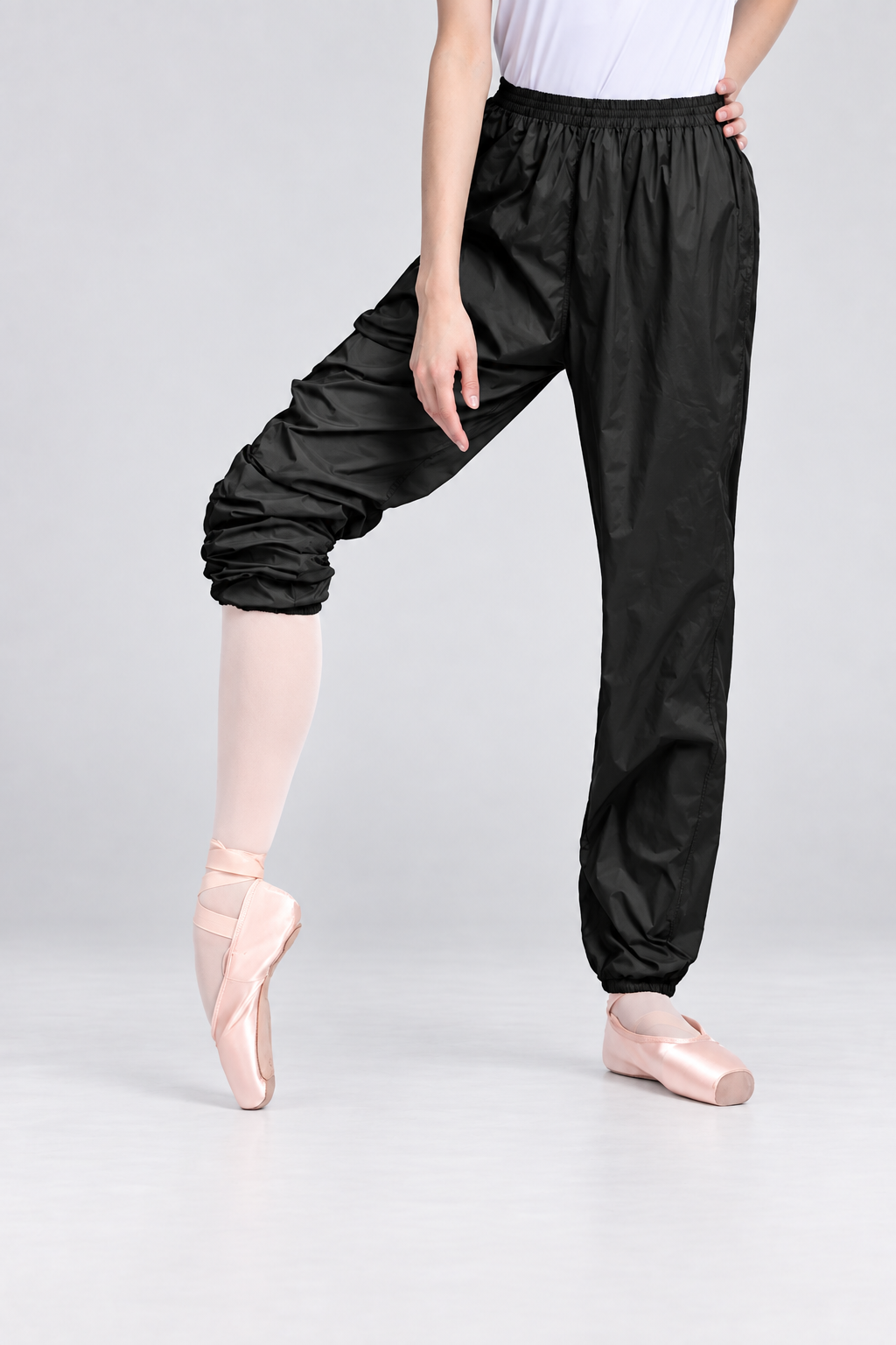 Elastic Waist Dance Warm Up Sweat Pants