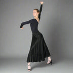 Danzcue Full Circle Flamenco Skirt - Black