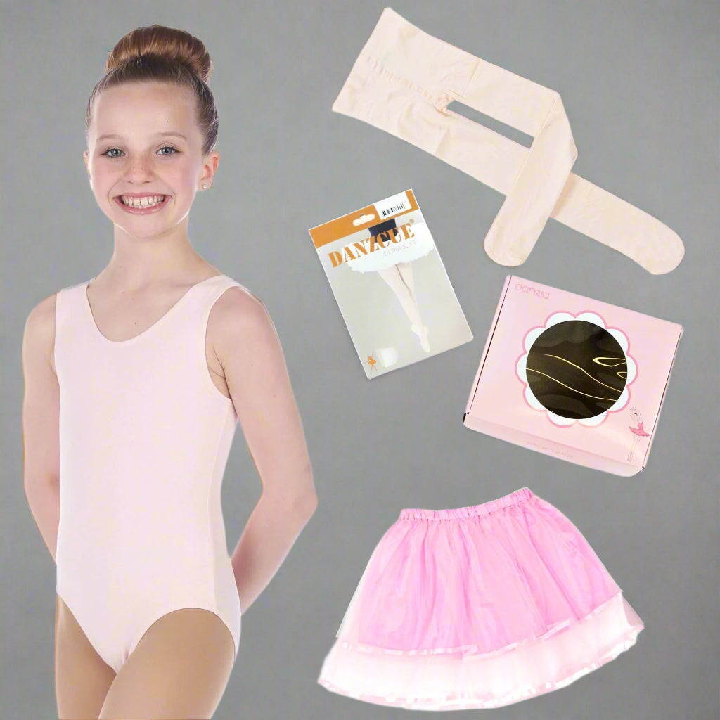 Danzcue Girls Princess Gift Ballet Dance Leotard Tutu Box Set