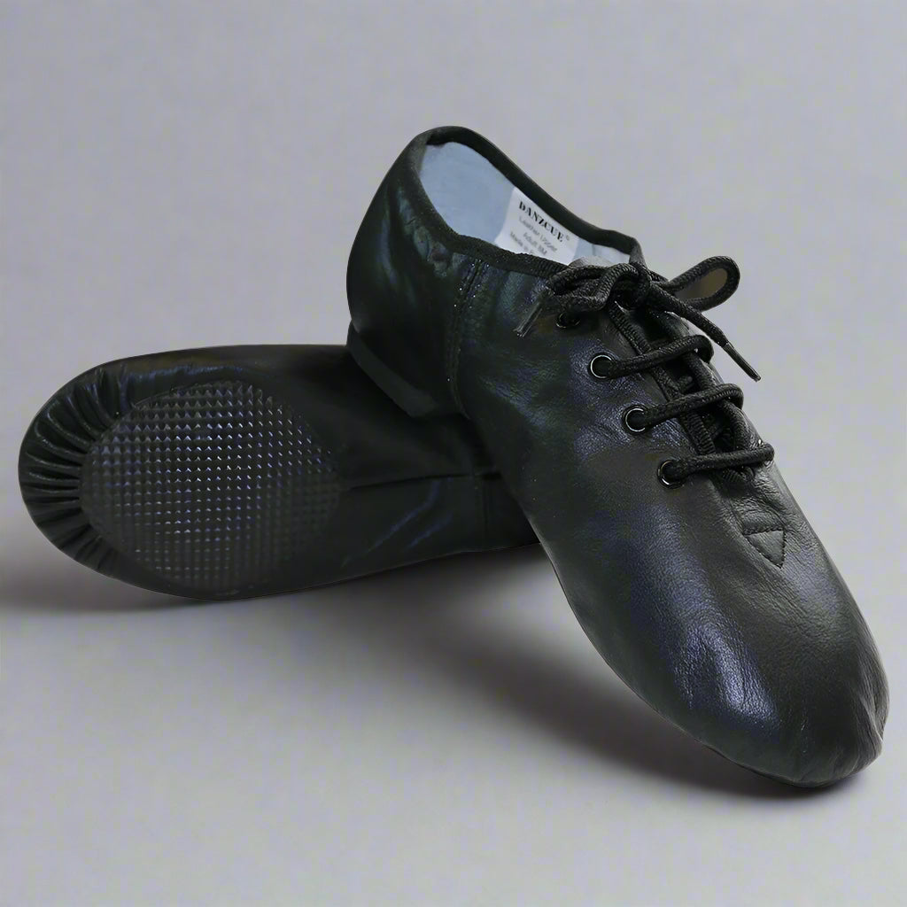 Danzcue Adult "Jazzsoft" Jazz Shoes - Black
